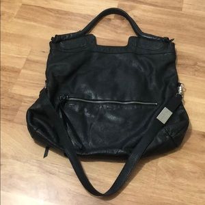 Black foley & Corinna tote